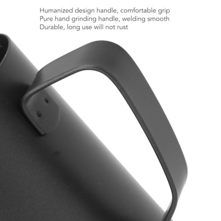 Melkekanne i rustfritt stål 580ML med skala for kaffe og krem