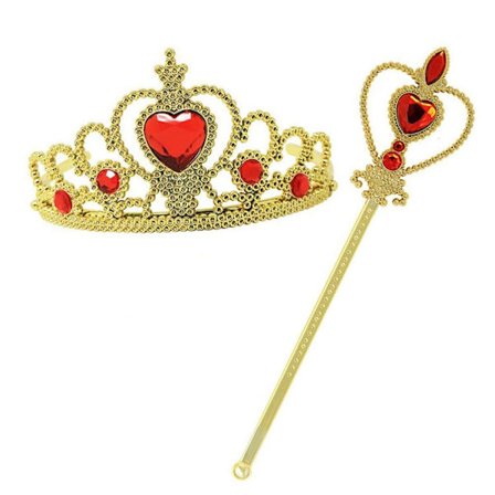 Elizabeth II Princess Klä Ut Tillbehör: Cosplay, Krona, Spira, Karniv