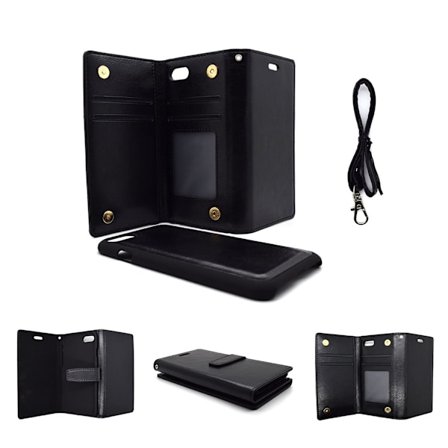 Iphone 7/8 multifunktion fodral löstagbar skal