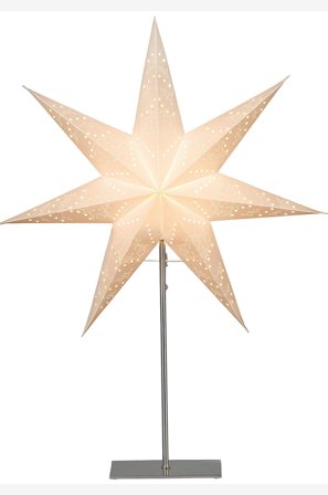 Star Trading - Adventsstjärna på fot Sensy - Vit - Adventsstjärnor - Från Homeroom