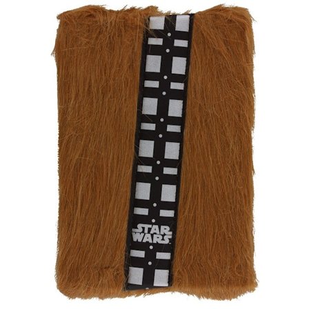 Star Wars Chewbacca A5 Anteckningsbok i Fuskpäls A5 Brun