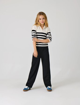 Kids Only Kogpoptrash Life Wide Pant Pnt Noos - Black - 128