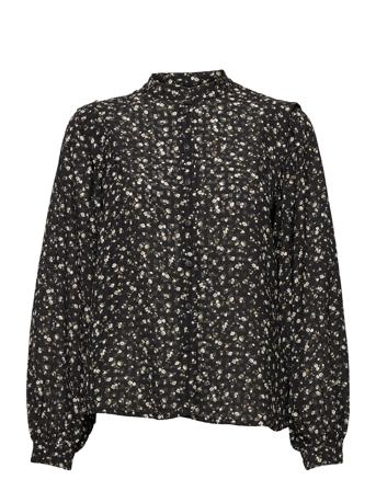 Oceanna Ls Shirt Aop Patterned MOSS COPENHAGEN