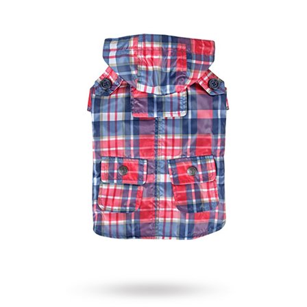 Puppia - Barrington Navy - Regntäcke - Regnkläder, regnjacka & regntäcke till hund