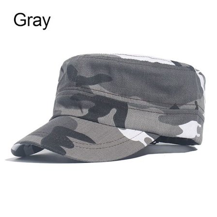 Army Hat Baseball Cap GRÅ