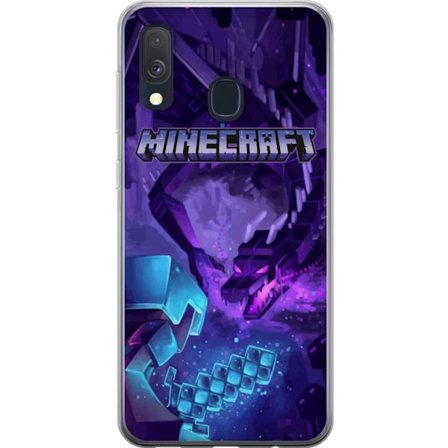 Yhteensopiva Puhelinkuori Samsung Samsung Galaxy A40 Minecraft