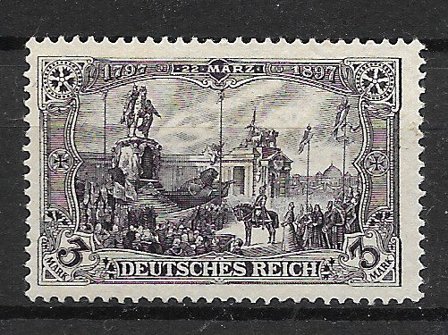 Tyske Rige 1902 - AFA 80 - Ubrugt