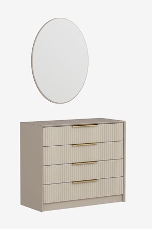 Hanah Home - Kommode - Ada - Grå - Kommoder - Fra Homeroom