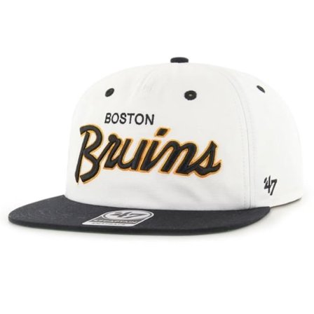 Casquette Snapback 47 Brand - CROSSTOWN Boston Bruins offwhite
