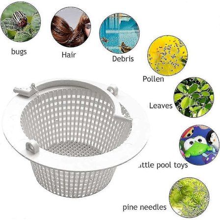 Pool Skimmer Korg Sil Pool Ersättning Skimmer Korg Pool Filter Korg Pool Skimmer Korgar För Nedgrävda Pooler