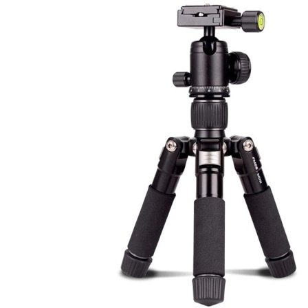 Bærbar Stativ Letvægts Rejse Stativ Bordplade Video Mini Stativ med 360 grader kugle hoved