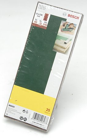 BOSCH PLANSLIPEBLAD ASS BO-HULL A25PL