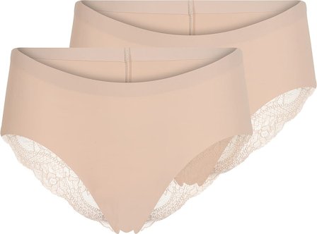 Laze Tai Trusse Mmkrofiber m. blonde 2-pak Nude 42, Tøj & Bolig, Dametrusser, Tai Trusser
