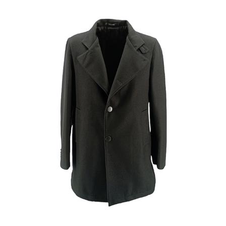 Tagliatore, Single-Breasted Coats Zwart, Heren, Maat:L