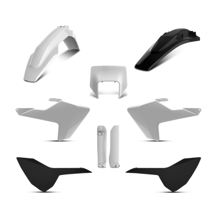Komplet Plastikkit Polisport - Husqvarna FE 350 2017-2019