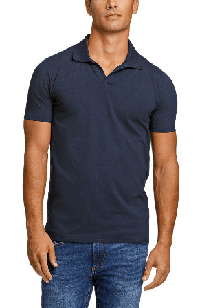 Lindbergh Pikétröja T-shirts Herr Blå XXL