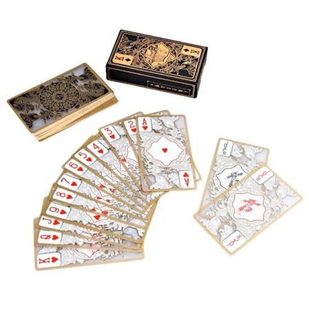 Vandtæt Spillekort i Transparent Design