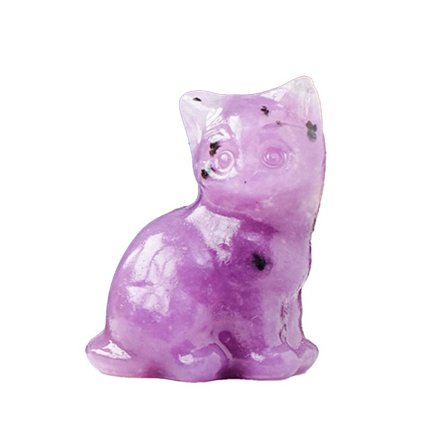 Naturlig krystall kattefigur Fortune Cat Statue 9 9