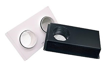 Östberg 19059332 Kombination Tilslutning Ø250 mm Hvid, Ventilation