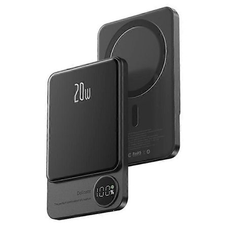 Q9 PD 20W 10000mAh Powerbank Bærbar 15W Magnetisk Trådløs Oplader Kompatibel med MagSafe