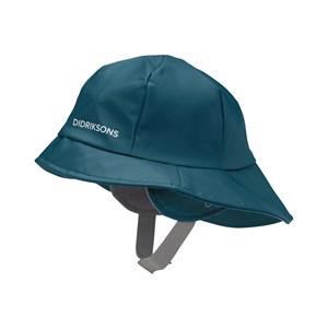 Kids - Didriksons Dive Blue Southwest Kids 7 Rain Hat 52 cm - Headwear - 52 cm - Blue