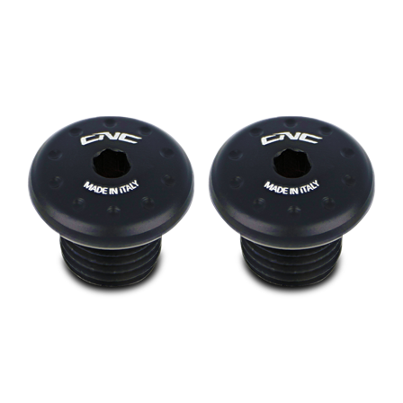 CNC Racing Rear Footrest Blanking Caps (M8 - 2 pcs) - Ducati Streetfighter V4 2020-2022