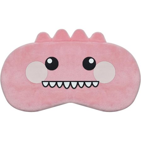 Søte sovemasker tegneserie dyreøyemaske myk plysj sovemaske reisebind for øynene øyelokk morsom nyhet øyedeksel for barn jenter