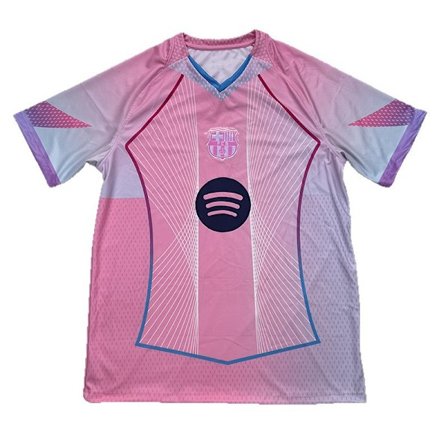 25-26 FC Barcelona Rosa Erikoispainos Jalkapallo T-paita S-2XL-KK-