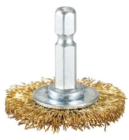 Makita D-73651 Stålborste 1/4", 4 500 min−¹ 38 mm, Kapa, slipa & polera