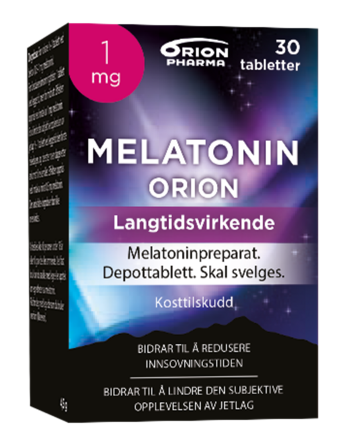 Orion melatonin depottab 1mg