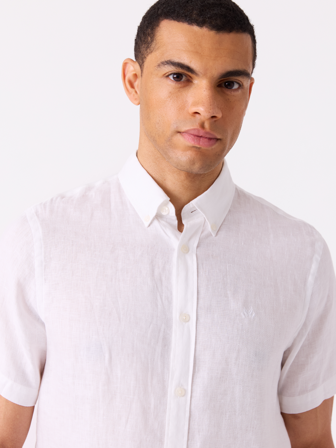 Jean Paul - Dillon linskjorte - Regular fit - Herre - Hvit - Skjorter - XL