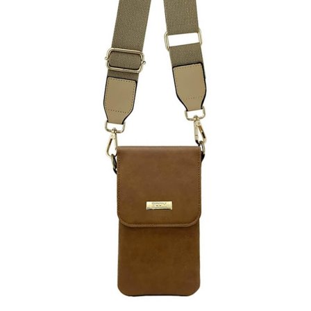 BOOM - Outdoor Universalt halsbandsfodral - Beige Axelrem