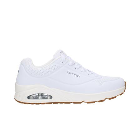 Skechers Uno SneakersSynthetic material Hvid, Herre, Størrelse: 38 EU