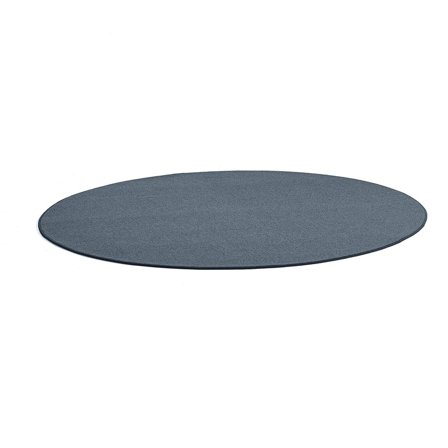Round rug ADAM, Ø 3500 mm, blue grey