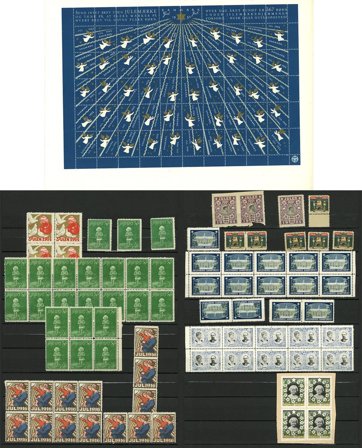 Danmark 1952-1983 - Dubletsamling af julemærker i 2 ringbind - Postfrisk