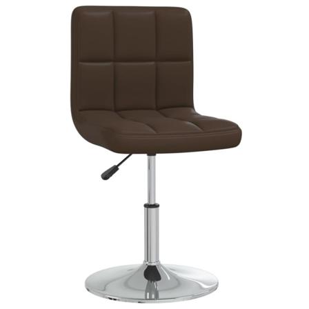 Vidaxl Matstolar 6 St Brun Konstläder Brun
