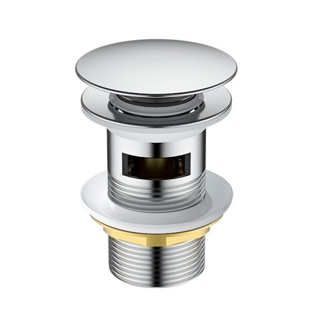 Kobberavløp for servant uten overløp