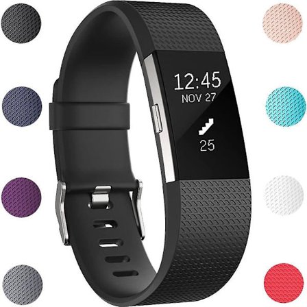 Ersättningsband kompatibla med Fitbit Charge 2-rem och Charge 2 Hr