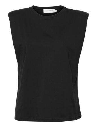 Lnfiola T-Shirt Black Lounge Nine