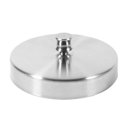 Hamburgerpresse i rustfritt stål, kraftig biffpresse, kjøkkenverktøy