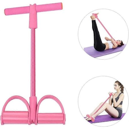 2025 Ny Modstandstræning Ben Træner, Pedal Modstandsbånd, Multifunktionelt Spændingsreb, Bodybuilding Expander, Sit-Up Gym Udstyr