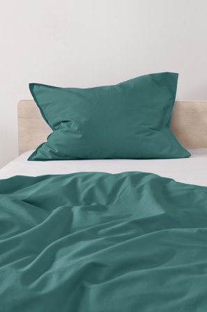 Jotex - Putetrekk Økologisk Petrol - ENA - Kjøp Putevar hos Jotex