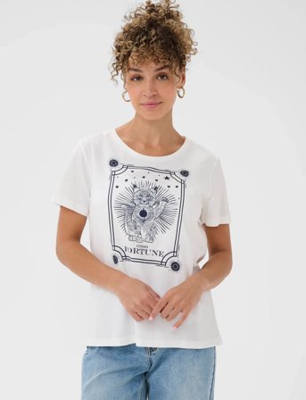 Cream Crnikita T-Shirt - Cream - M