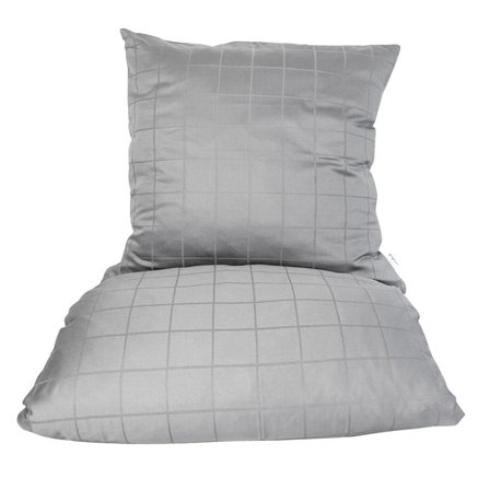 OMHU Mega Tern Sengetøj Lysegrå 140 x 220 cm, Tøj & Bolig, Sengetøj, Sengesæt