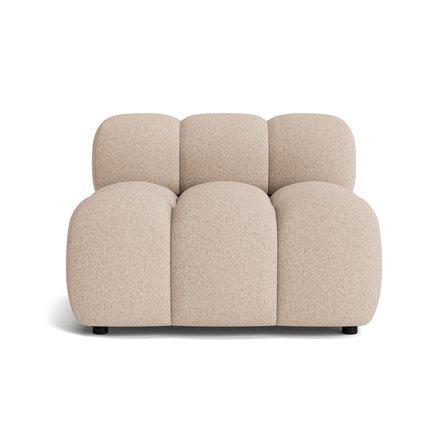 Puffy 1 personers modul - Montreal Beige - 95x95x64 - Sofa