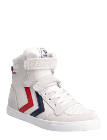 Slimmer Stadil Leather High Jr Patterned Hummel