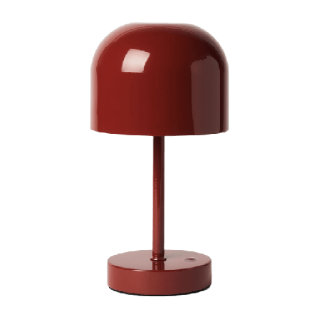 Åhléns Home Uppladdningsbar dimbar bordslampa EBBA Belysning Röd ONESIZE