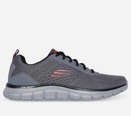 Skechers, Track - Leshur, 42, Grå, Herre