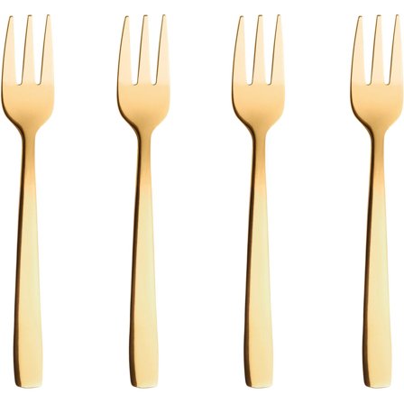 Aida RAW kagegafler guld 4 stk. | KitchenOne