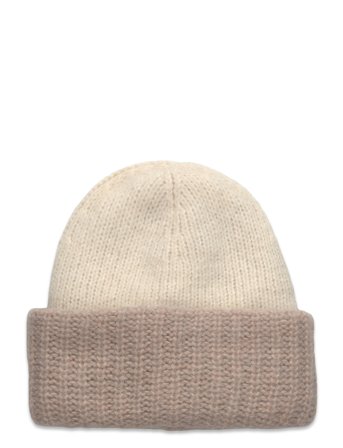 Two-T D Soloma Beanie Cream Becksöndergaard